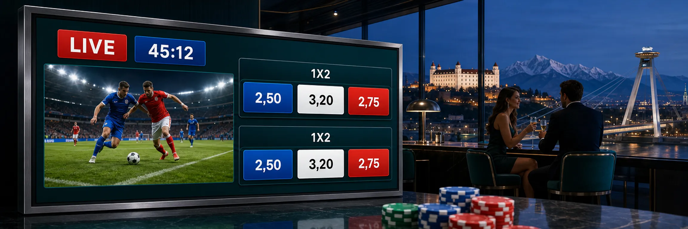 Live stávky 22Bet so streamom, hracím časom a meniacimi sa kurzmi